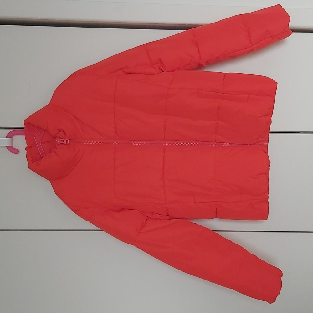 Joe Fresh Red Puffer Jacket